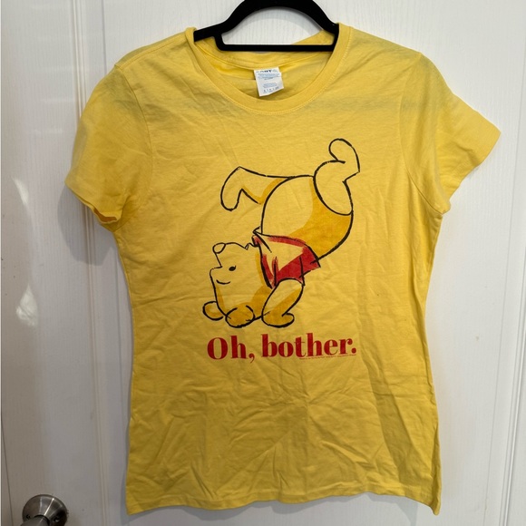 Disney Tops - Disney Yellow Winnie the Pooh Short Sleeve Tee